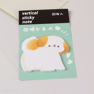 New arrival puppy shape 30sheets sticky notes post-it notes