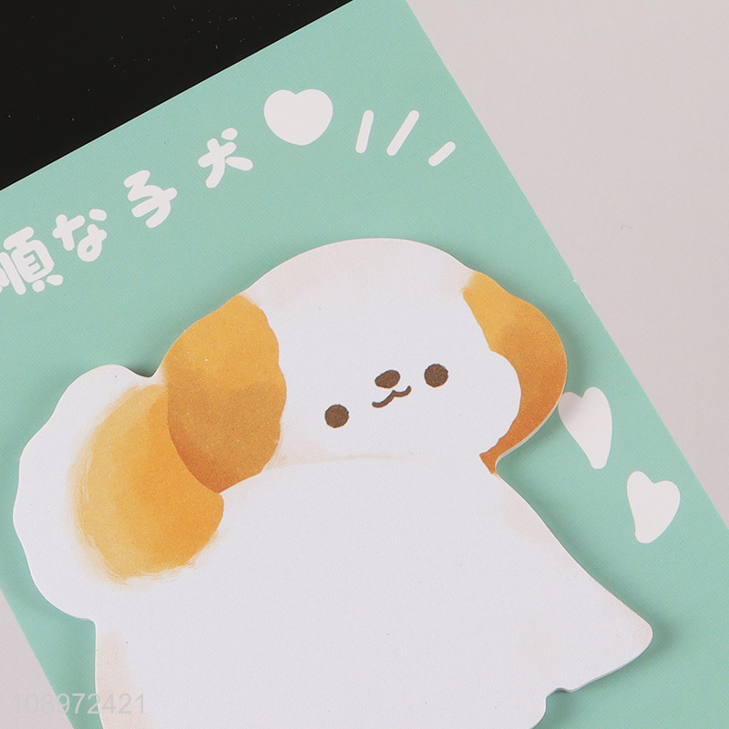 New arrival puppy shape 30sheets sticky notes post-it notes