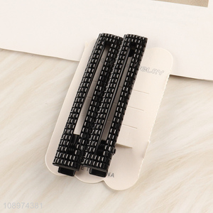 New Arrival 2PCS Hollow Metal Hair Clips Duckbill Hair Clips