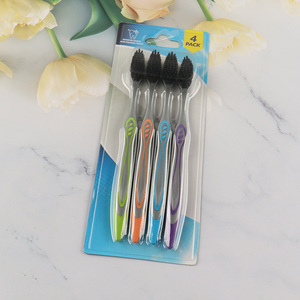 New product 4pcs soft bristle toothbrush set for oral care