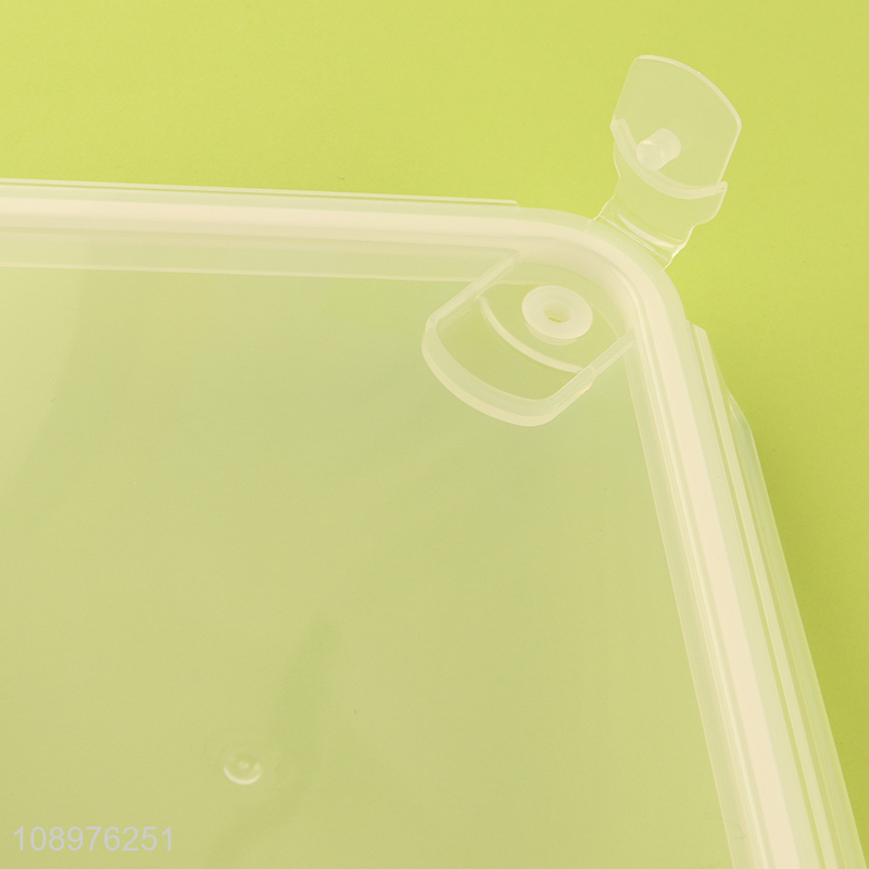 Low price rectangle food container food preservation box for sale