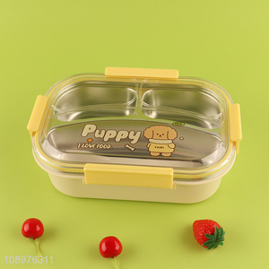 China product portable stainless steel lunch box for school kids