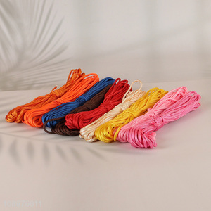 Online Wholesale Colorful Braided Rope for DIY Art Crafts, Gift Wrapping