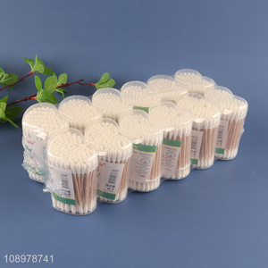 Good selling disposable personal care wooden stick cotton swab