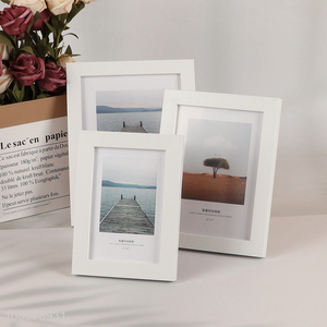 Wholesale 4X6 5X7 6X8 MDF Wooden Picture Frame for Wall and Tabletop Decor