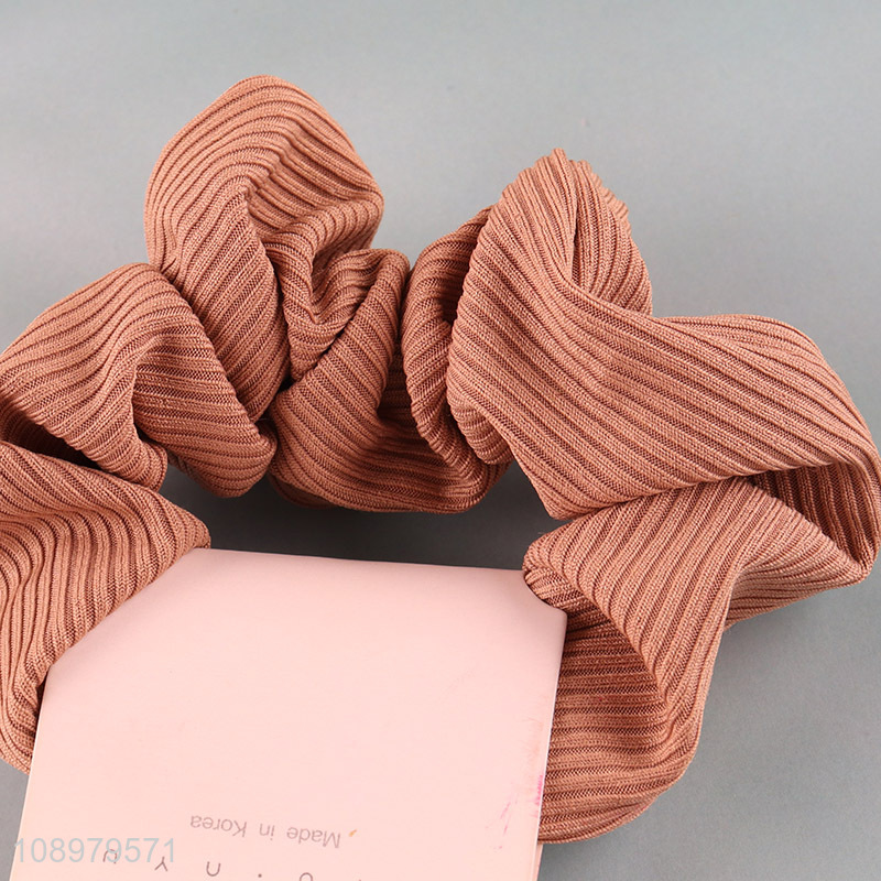 Factory price elastic girls hair accessories hair scrunchies hair ties