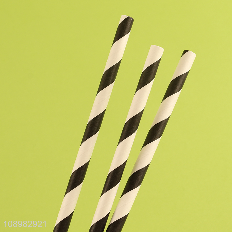 Most popular disposable paper coffee juice drinking straw for sale