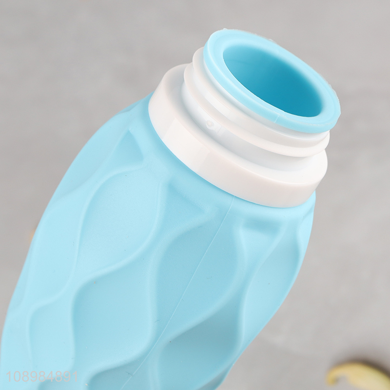 Factory supply portable silicone empty bottle travel toiletries bottle