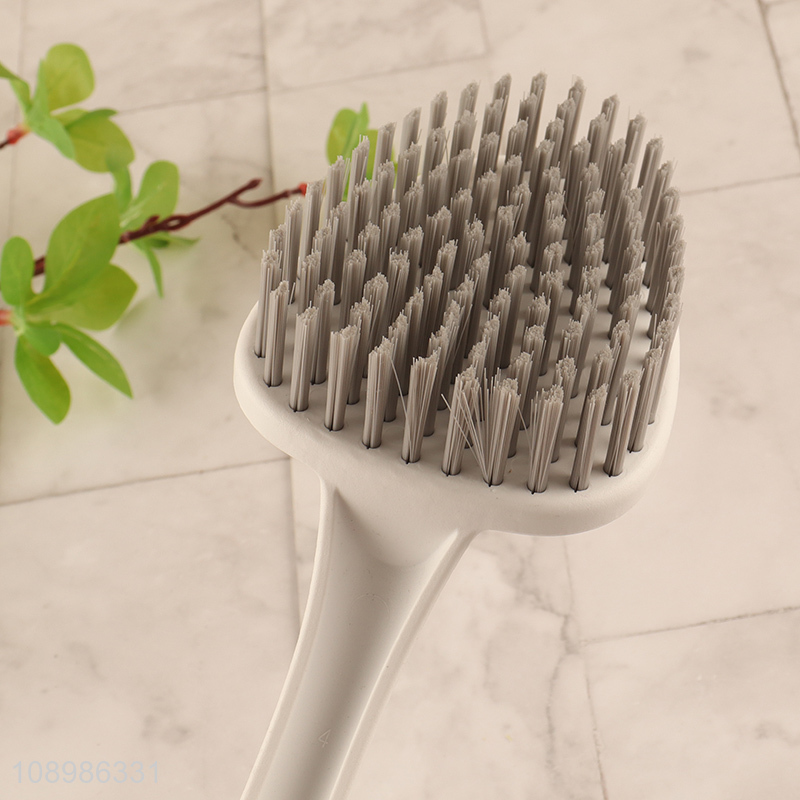 Popular products bathroom wall corner triangular cleaning brush for household