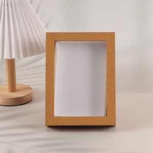 New Arrival 4X6 Inch MDF Wooden Photo Frame for Tabletop & Wall Decor