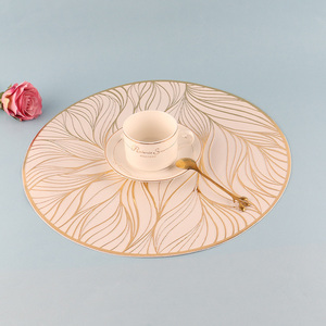 Top products round tabletop decoration table dining place mat for sale