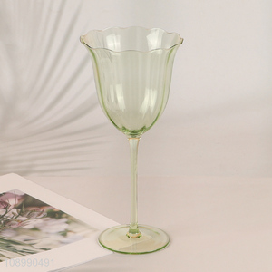 China Product Colored Wine Glasses Corktail Goblet Corktail Glassware