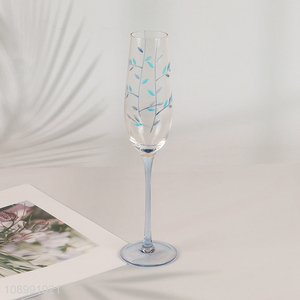 New Arrival Glass Champagne Flutes Champagne Glasses for Home Restaurant