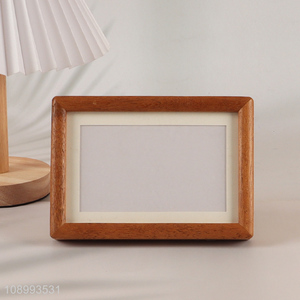 China Product 3X5 Inch Wooden Picture Frame Photo Frame for Tabletop Display