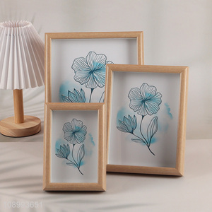 Hot Selling Home Decoration Wooden Picture Frame for Wall and Tabletop Display