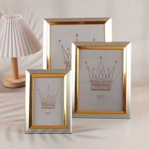 China Product PS Picture Frame Plastic Photo Frame for Home Wall Tabletop Decor