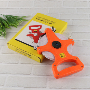 Top selling professional 50m fiberglass measuring tape wholesale