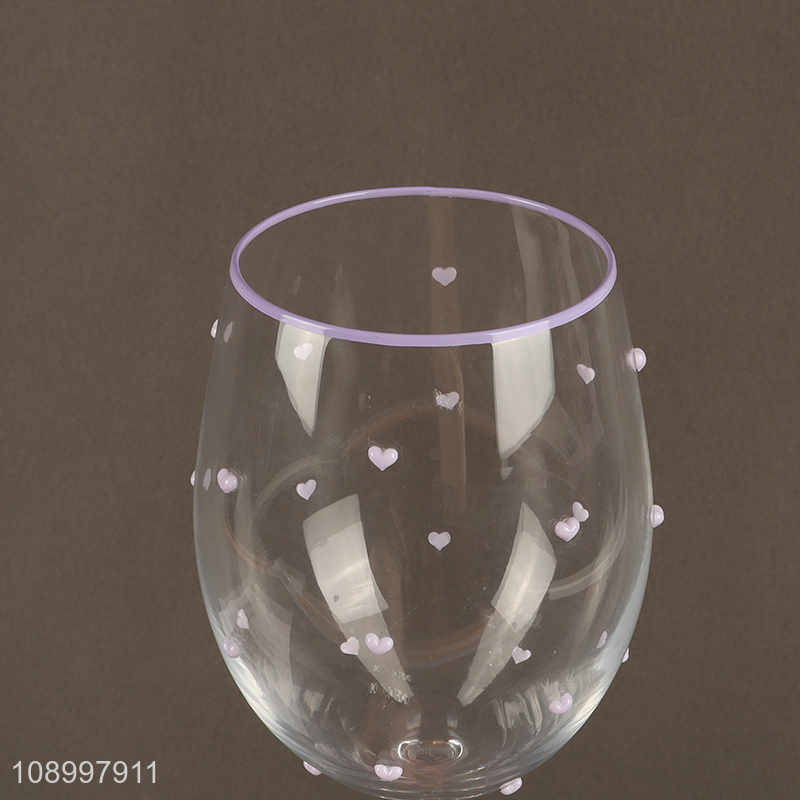 New Arrival Colored Wine Glasses Corktail Whiskey Glasses Goblet