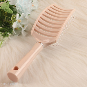 Hot Selling Detangling Hair Brush Curved Vented Comb for Women