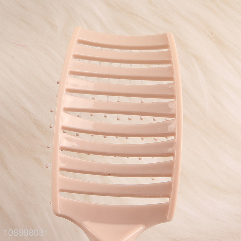 Hot Selling Detangling Hair Brush Curved Vented Comb for Women