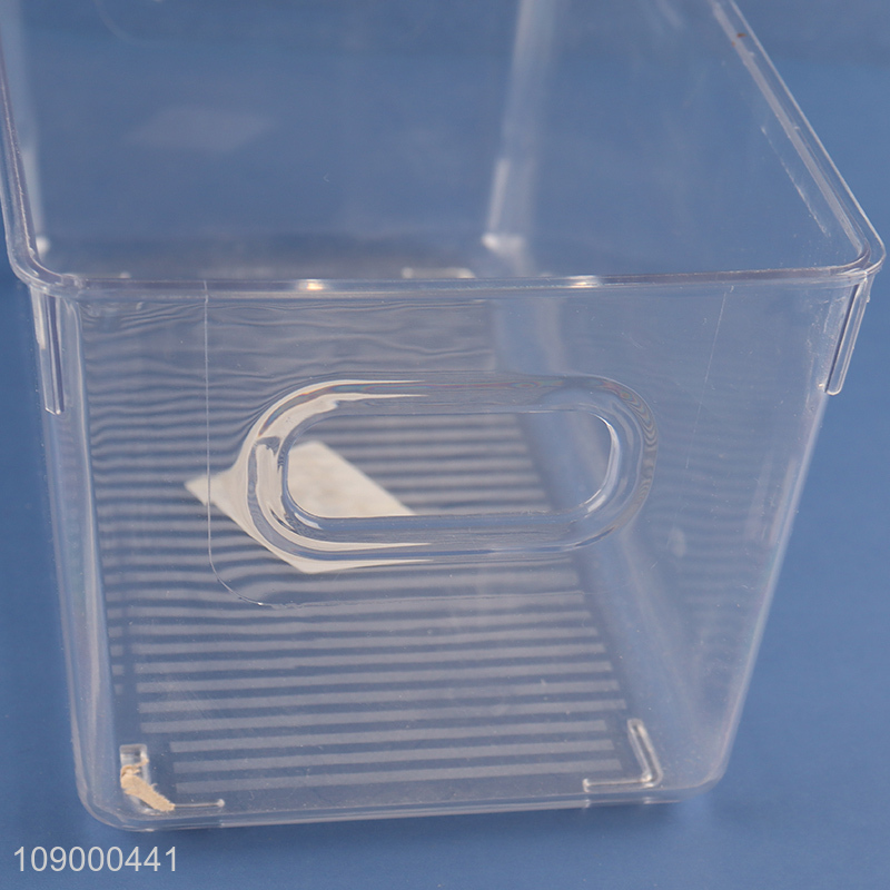 New Arrival Clear Refrigerator Organizer Bins for Meat Canned Food