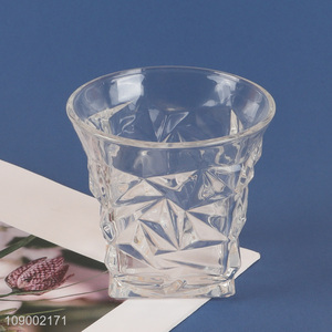 Top selling clear glass wine glasses whisky glasses wholesale