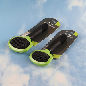 Good quality professional <em>pet</em> grooming tool air cushion <em>pet</em> hair comb