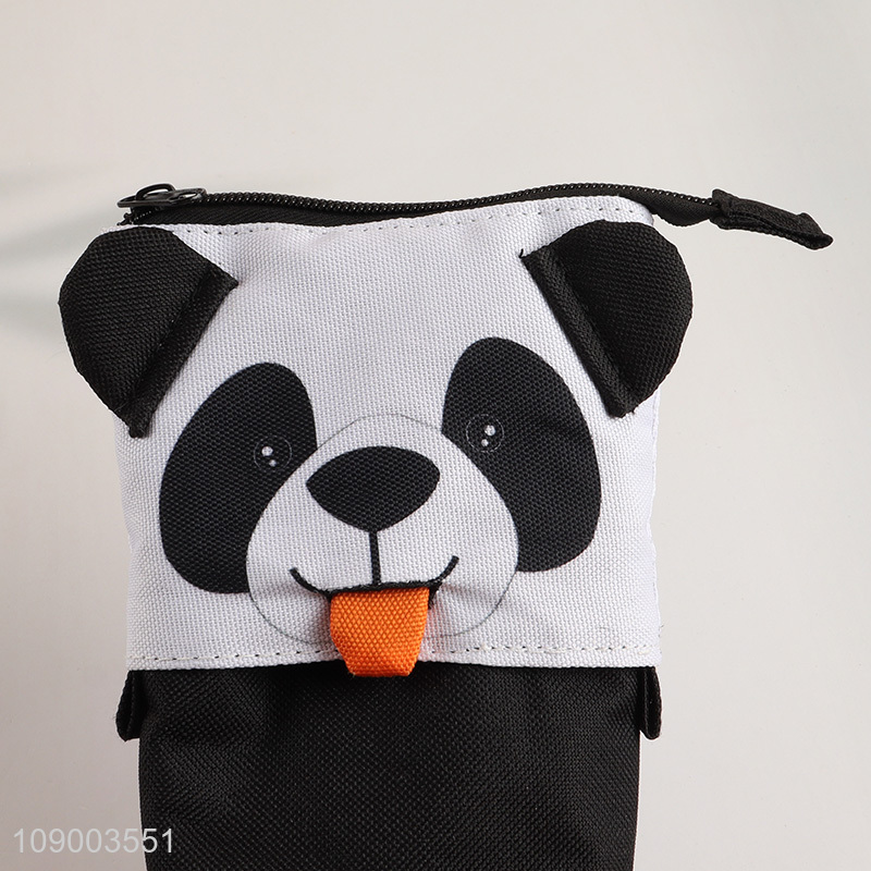 Wholesale Telescopic Pencil Pouch Standing Pen Holder Cute Pencil Bag