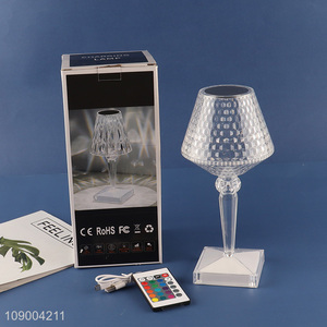 China Product Crystal <em>Table</em> <em>Lamp</em> USB Charging RGB Remote & Touch Control Crystal Night Light