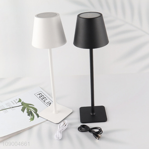 High Quality 3 Colors Stepless Dimmable Touch <em>Table</em> Light USB Rechargeable Night <em>Lamp</em>