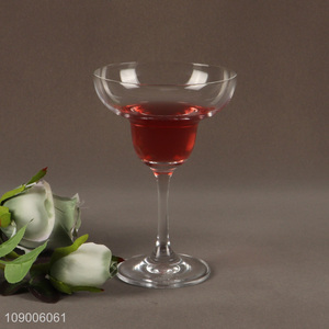 Hot products glass clear goblet cocktail glasses champagne glasses