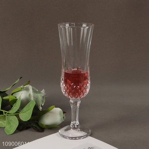 Hot items glass clear champagne glasses goblet red wine glasses