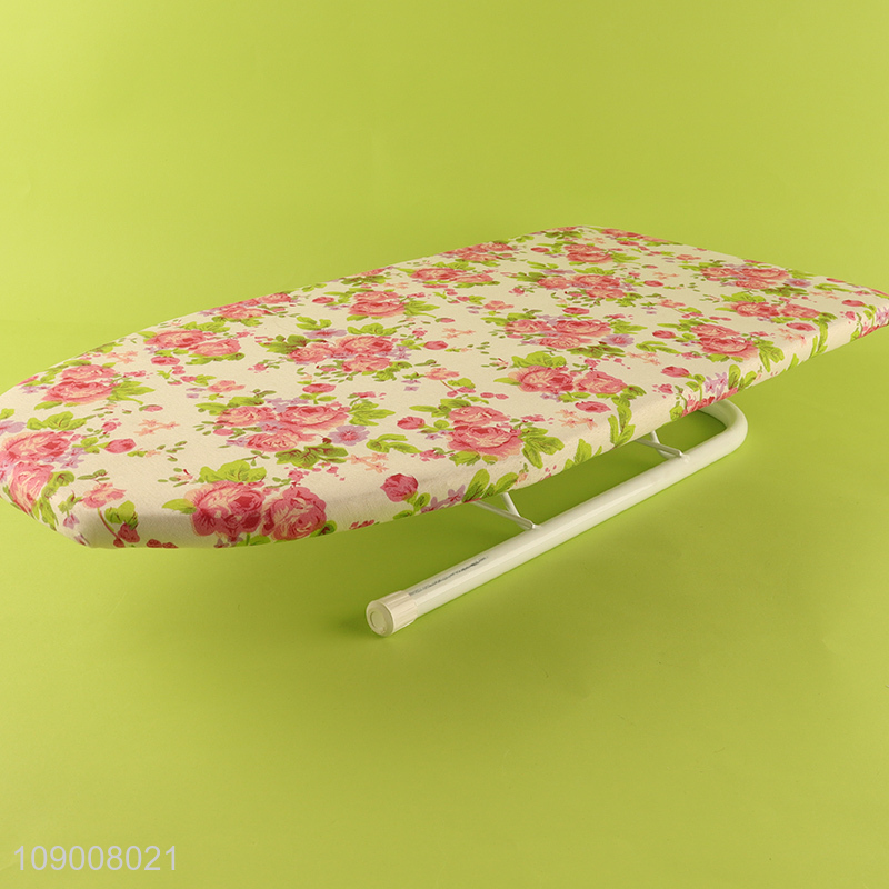 Factory Price Heat Resistant Ironing Board with Floral Print Padding