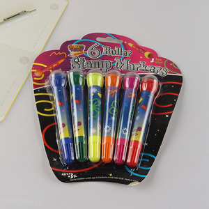 High Quality 8 Colors Stamp Markers Coloring Markers for Kids Age 3+