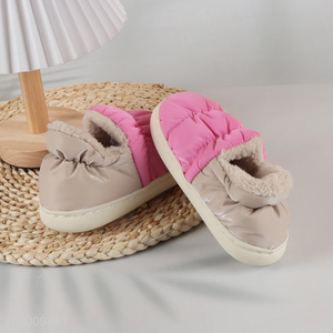 China factory winter warm kids home slippers cotton slippers for sale