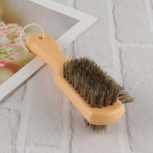 Hot Sale Triple-Purpose Shoe Cleaning Brush Shoe Brush for Polishing