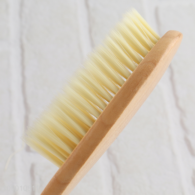 Wholesale Wooden Handle Soft Bristles Shoe Brush Sneaker Cleaning Brush