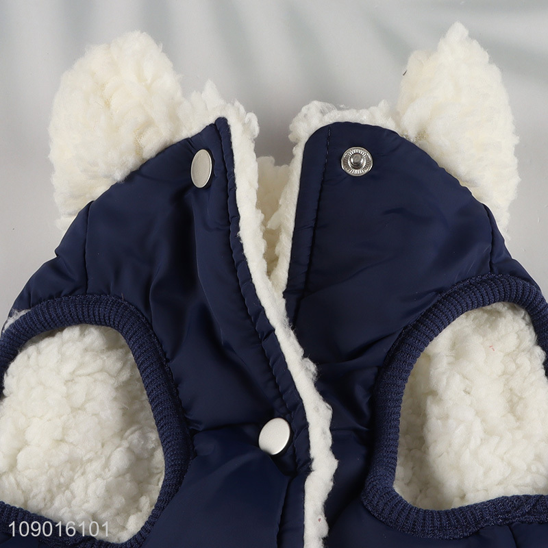 China products winter warm fashionable pet clothes dog coat for sale