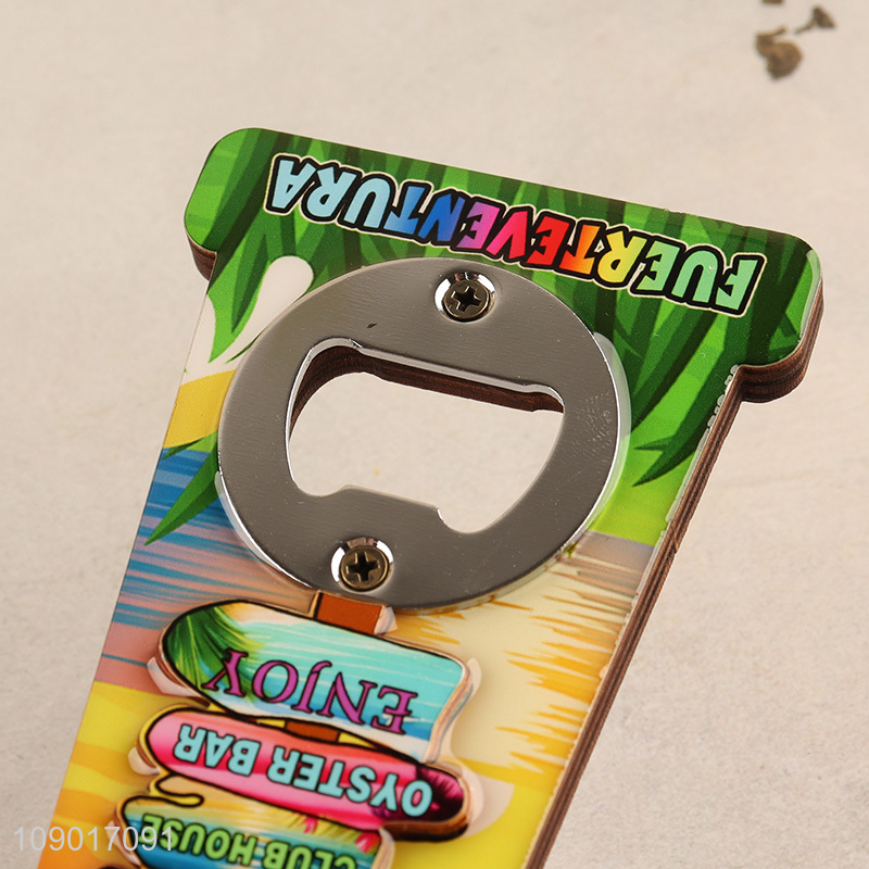 New Arrival Magnetic Bottle Opener Fridge Magnet Bottle Opener Fuerteventura Souvenir