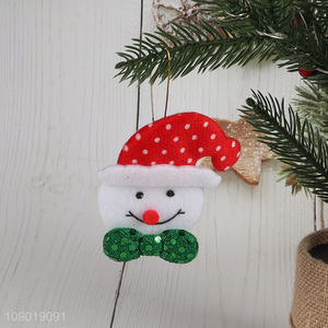 Yiwu market snowman shape Christmas decoration Christmas hanging ornaments