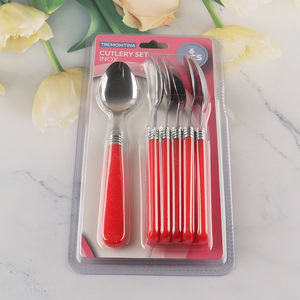 Hot Selling 6PCS Stainless Steel Tea Spoons Set for Kitchen Home Restaurant