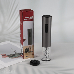 Online wholesale aluminum alloy electric wine opener for bar tool