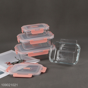 China products glass sealed food container preservation box storage box for sale