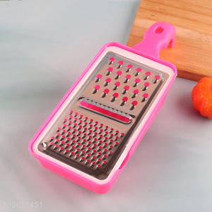 Online Wholesale 3-In-1 Vegetable Grater Slicer with Container for Kitchen