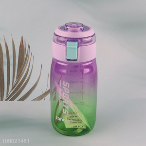 Online Wholesale 500ml Leak Proof Plastic Water Bottle with Timer Marker