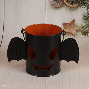 Good quality Halloween tabletop decor metal candle holder for home decor