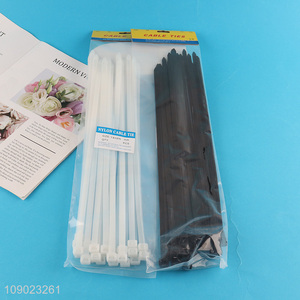 Hot Selling 7.6*370mm Cable Zip Ties Multi-Purpose Nylon Cable Ties