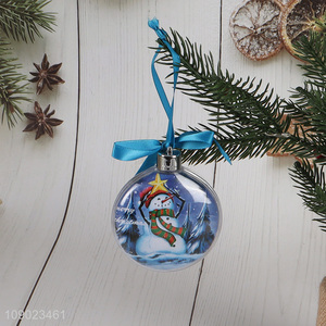 New products xmas tree hanging ornaments mini <em>photo</em> <em>frame</em> ball for Christmas decoration