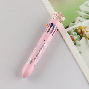 Wholesale 10-In-1 Retractable Ballpoint Pen Cartoon Cat Paw Ballpoint Pen