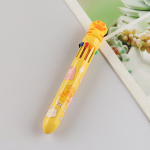 Online Wholesale 10-In-1 Multicolor Ballpoint Pen Cute Cartoon Ballpoint Pen